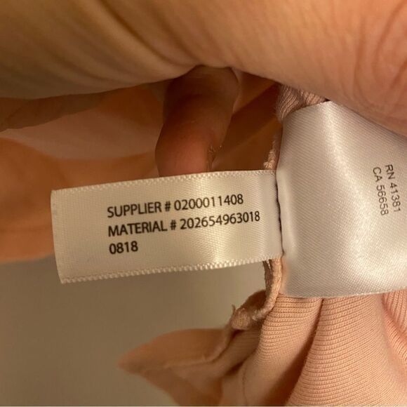 Ralph Lauren Jean blush pink cuffed sleeve scoop boat neck T-shirt Plus size 3X - Picture 8 of 8